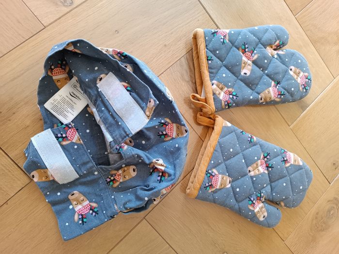 Tablier toque et gant - photo numéro 4