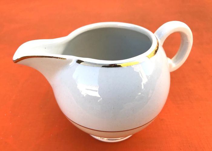 Pichet / Pot à lait  KG (Keller Guerin) Faïence Lunéville France - photo numéro 7