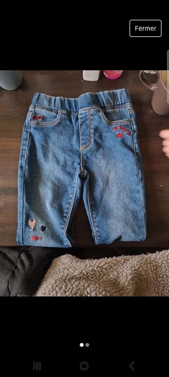 Pantalon fille 6 ans