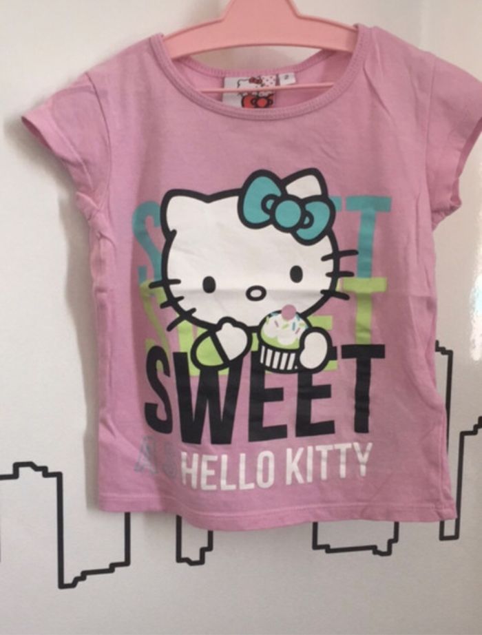 TEE shirt Hello Kitty 2 ans t-shirt fille