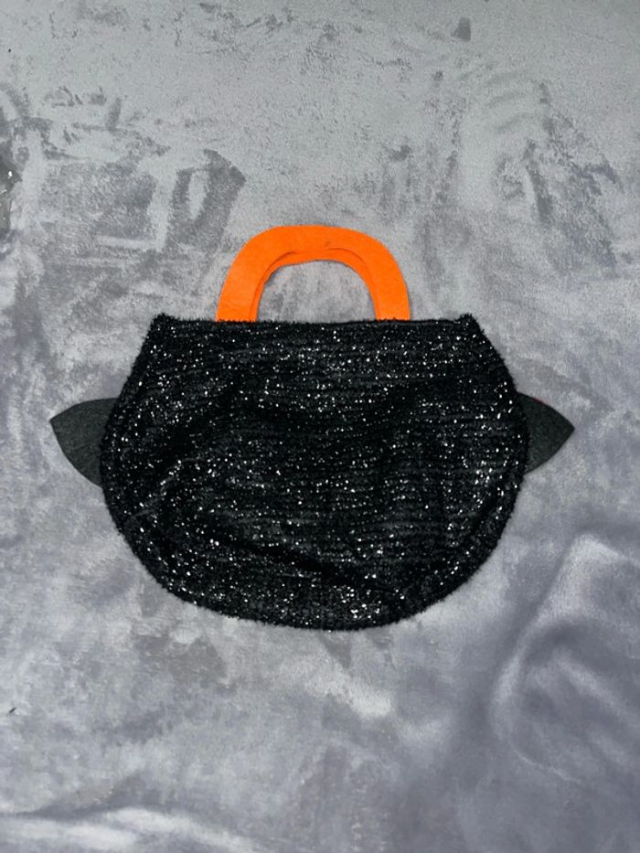 Sac à bonbon enfant Halloween noir - photo numéro 2