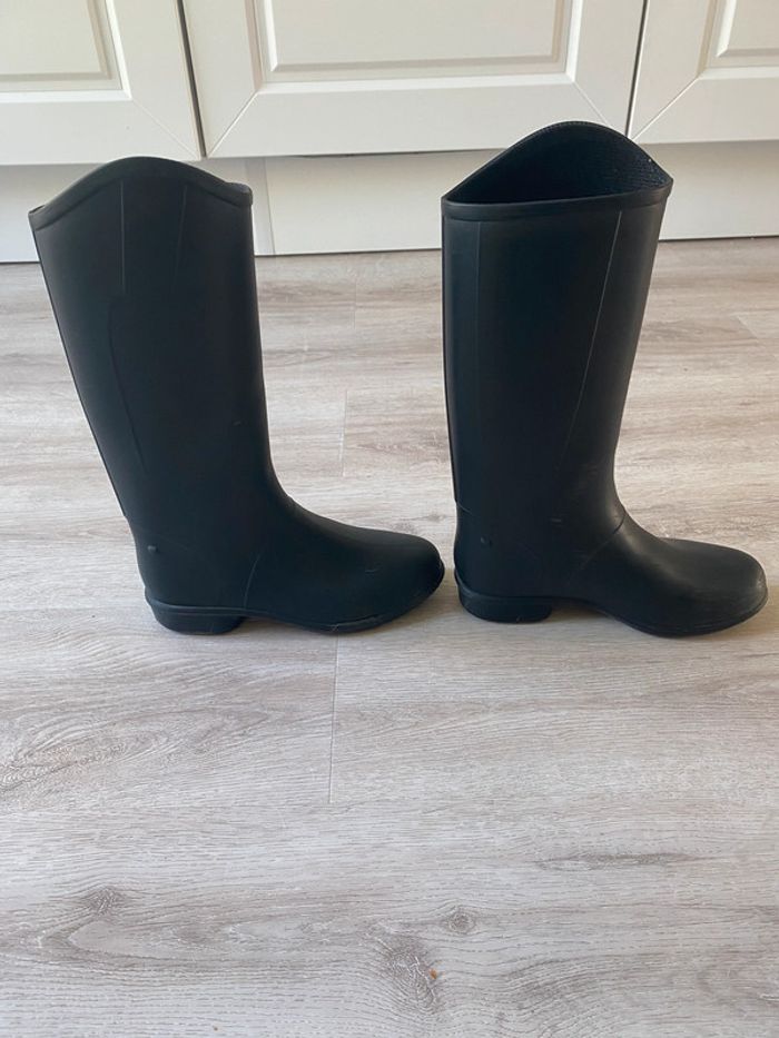 Bottes équitation fouganza pointure 33 - photo numéro 2