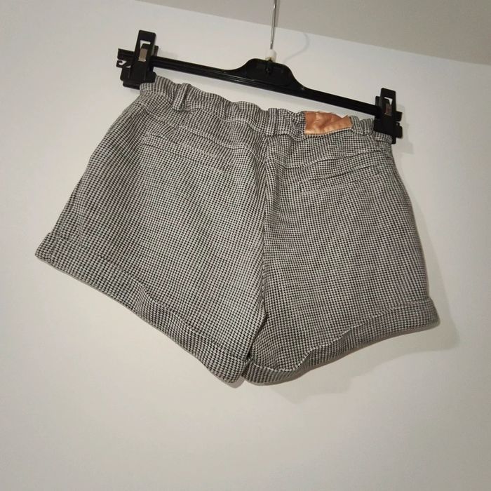 Short à Motifs Quadrillage – Noir et Gris – Orchestra – Enfant – 10 ans - photo numéro 3