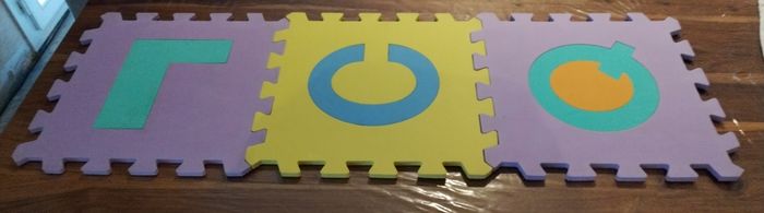 Lot de 9 plaques en mousse - photo numéro 8