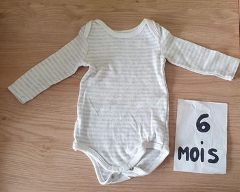 Body mixte 6 mois