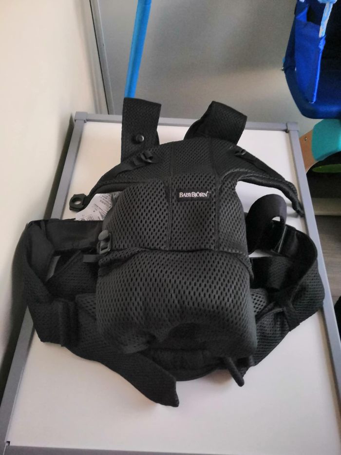 BabyBjörn Porte-bébé Move, Mesh 3D, Noir - photo numéro 4