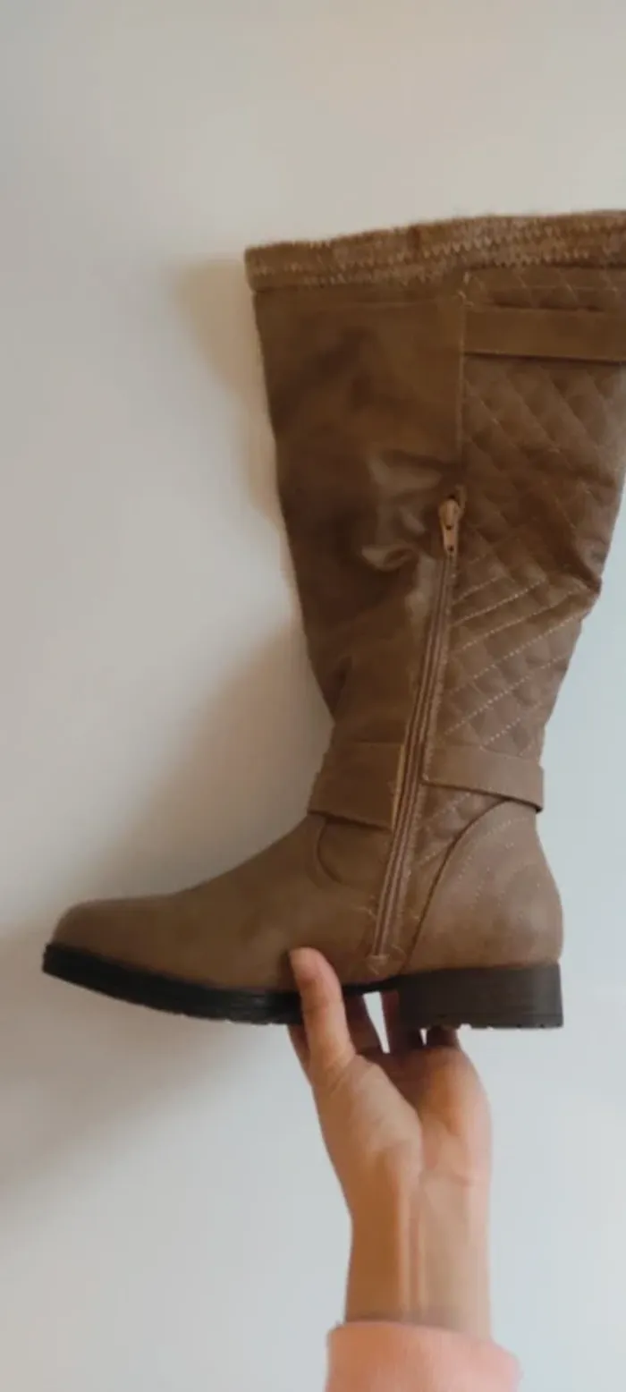 JustFab Bottes hautes Mahira taille 36 - photo numéro 4