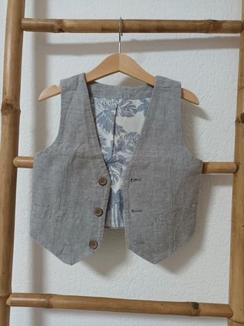 Gilet sans manches gris Palomino 6 ans