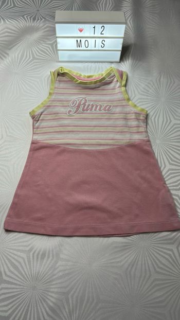 Robe tunique puma 12 mois