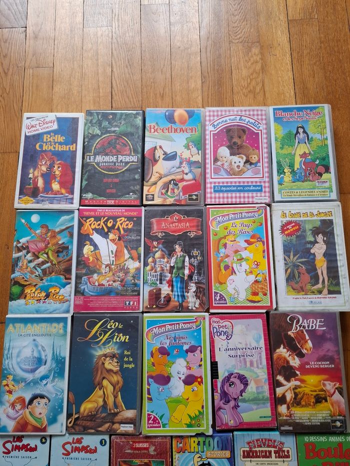 Gros lot cassette vidéo VHS pour magnetoscope - photo numéro 3