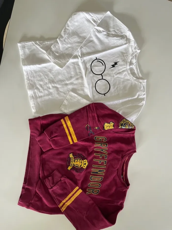Lot 2 Sweat HarryPotter 10 ans