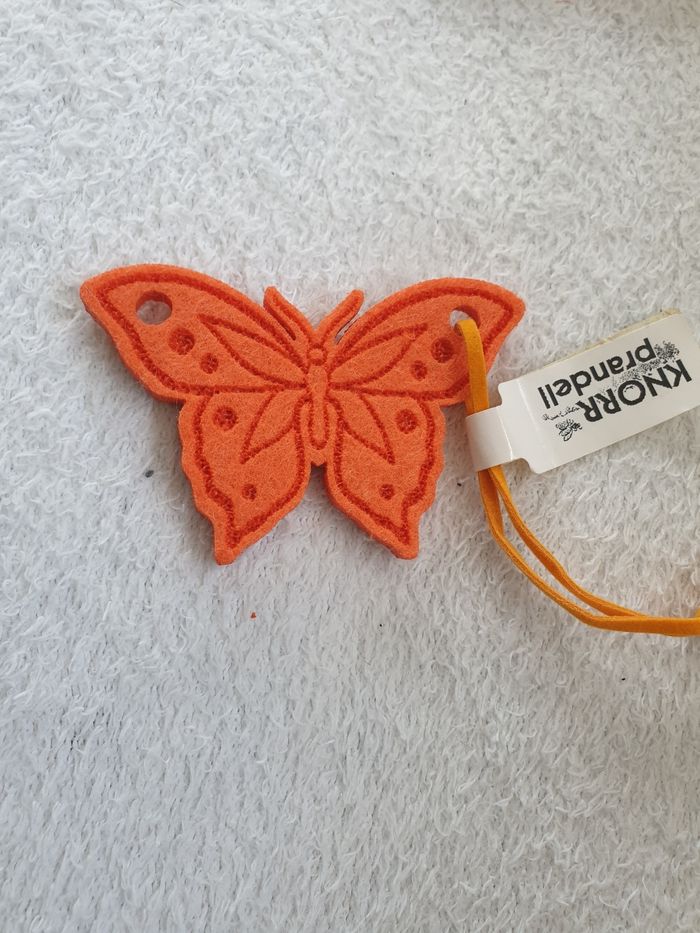 Lot de 9 papillons feutrine neuf - photo numéro 7