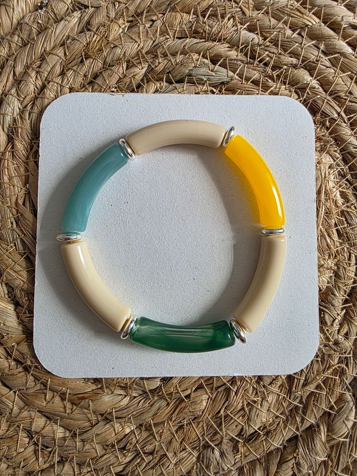 Bracelet fantaisie coloré elastique