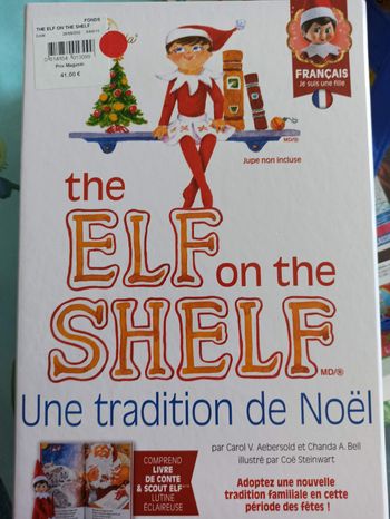 Elf fille avec livre - neuf