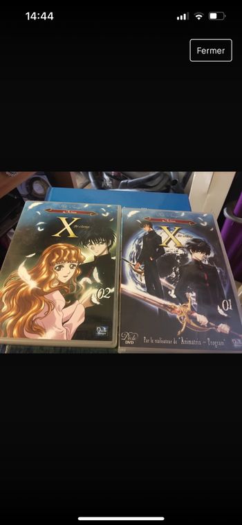Lot de 2 DVD manga