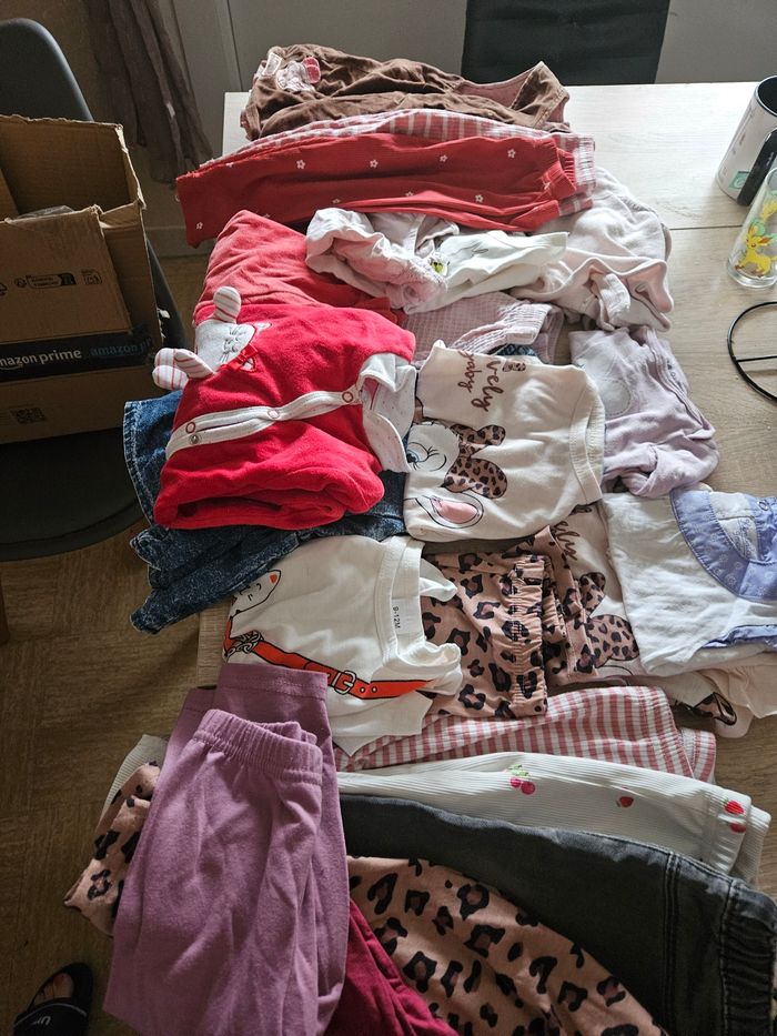 Lot vêtements bébé fille 9mois - photo numéro 10