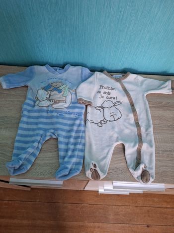 Lot pyjama bébé