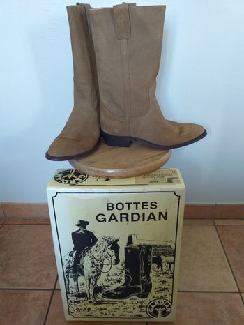 Bottes camarguaises vintage