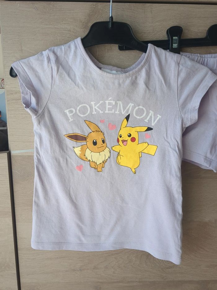 Pyjama short pokémon 3 ans - photo numéro 2