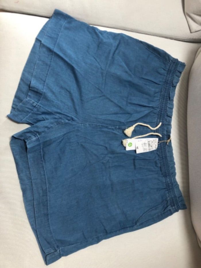 Short KIABI bleu jean