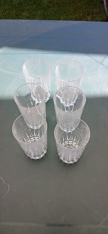 6 verres