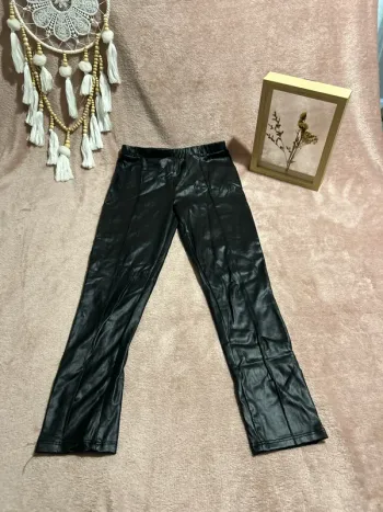 Legging cuir