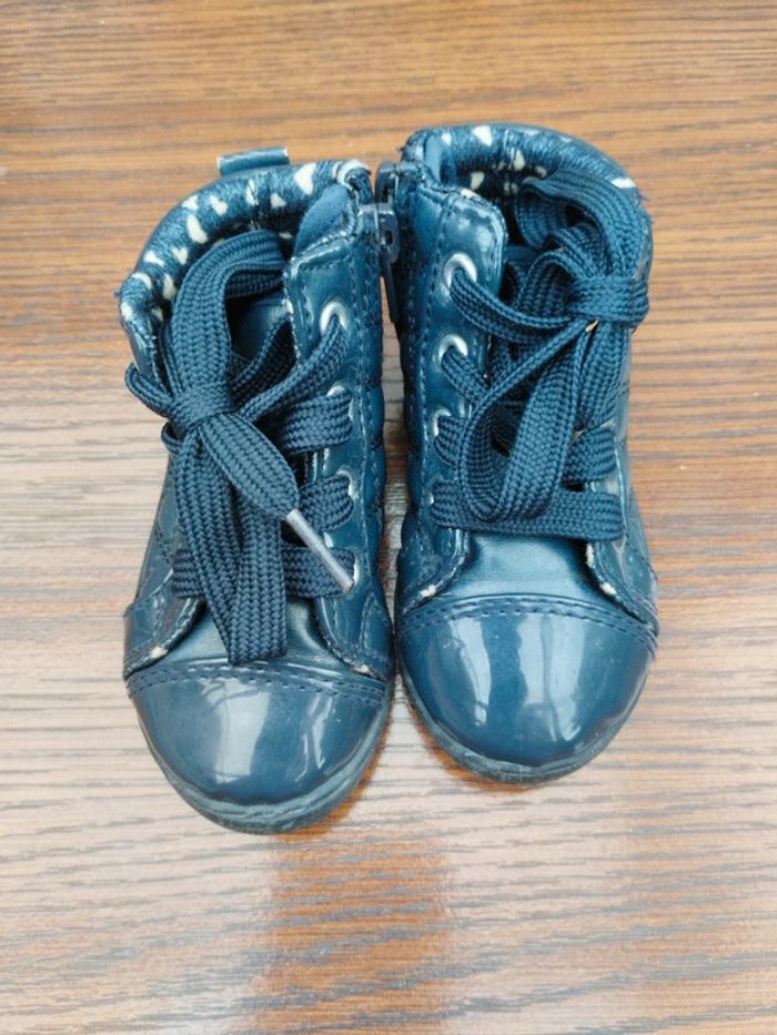 Bottines fille pointure 21 Tex bleu marine