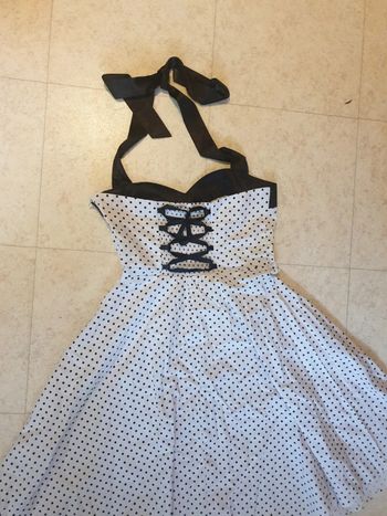 Robe d'été à pois retro année 50 Pin-up