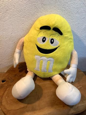 Peluche M&Ms jaune officiel 2015