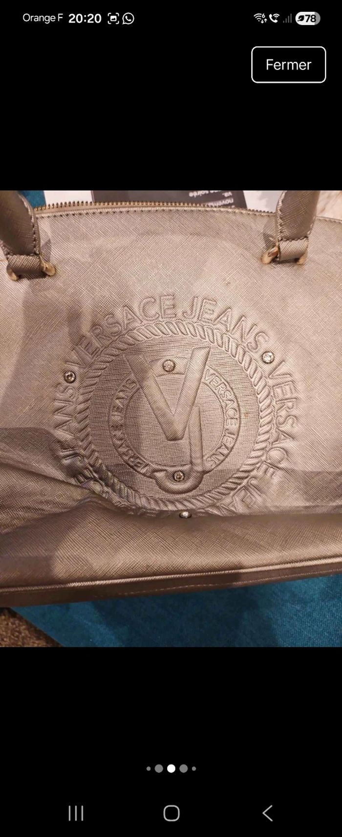 Sac a main versace jeans - photo numéro 4
