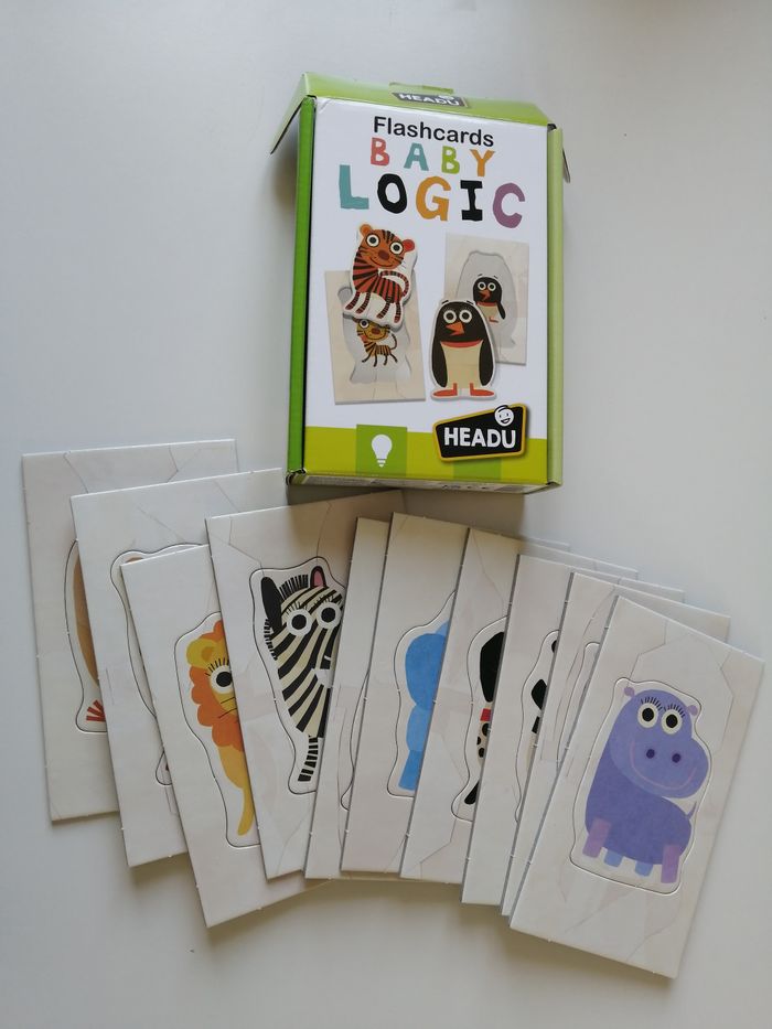 jeu flashcards - puzzle animaux - photo numéro 1