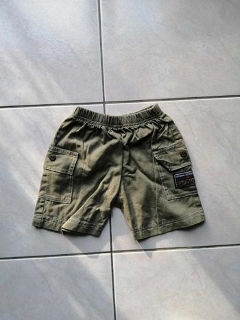 short 18 mois vert