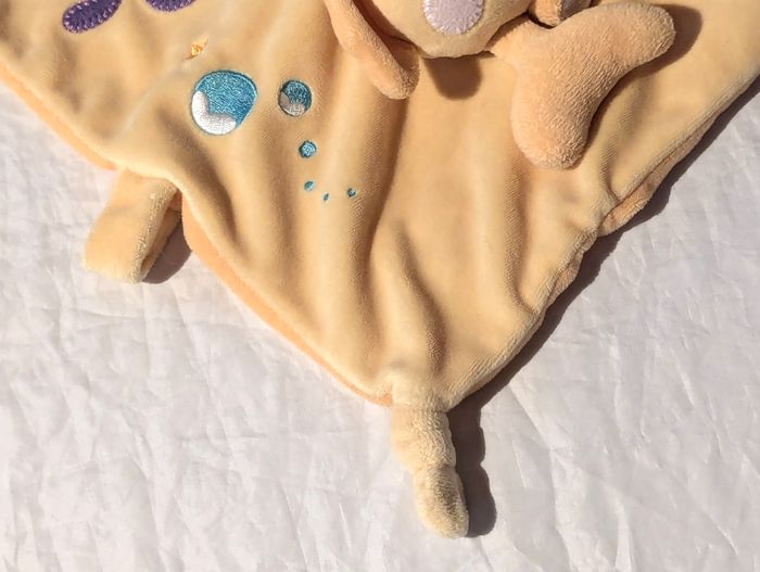Petit Crâbe Jaune Doudou Pinces Petite Pieuvre Violette Animal Aquatique Peluche Petits Enfants Bébé - photo numéro 5