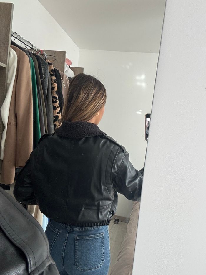 Veste noire femme - photo numéro 2