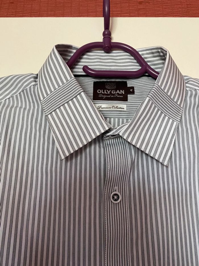 Chemise ollygan à rayures - photo numéro 2