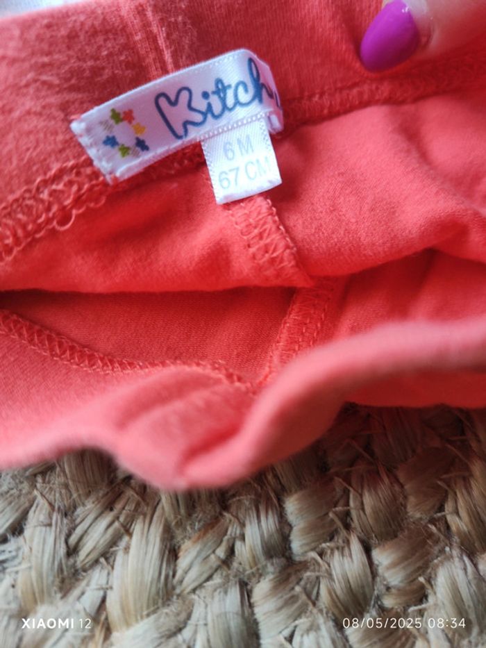 Lot 3 leggings bebe fille 6 mois - photo numéro 4