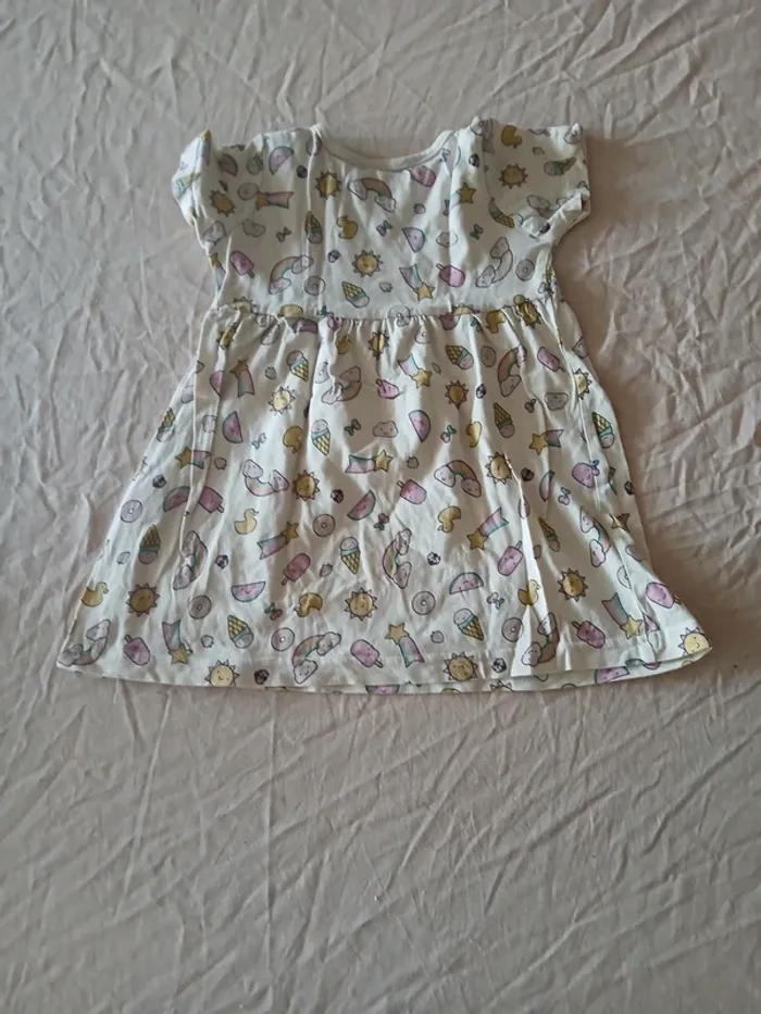 Robe manches courtes 18 mois - photo numéro 3