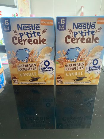 Lot boîte de céréales