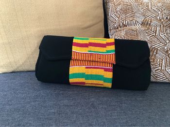 Pochette esprit Kente du Ghana