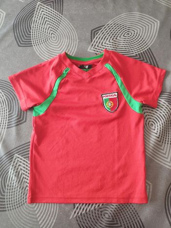 (N°21) Tee-shirt Équipe du Portugal 1/2 ans