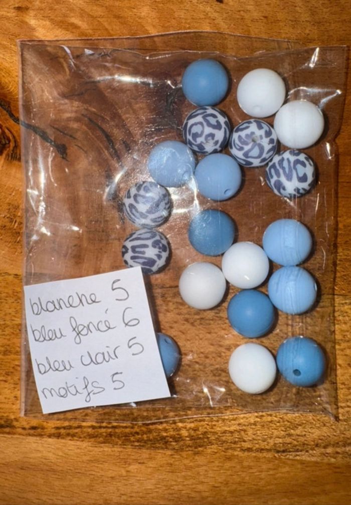 Lot 184 perles attaches tétines - photo numéro 2