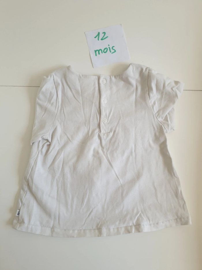 Tee-shirt manches longues fleuri - photo numéro 2