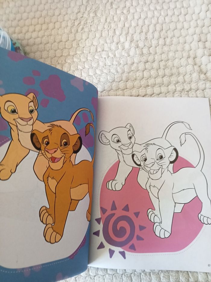 Livre de coloriage Simba - photo numéro 4