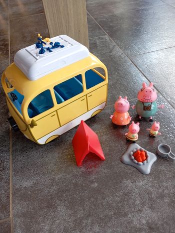 Peppa Pig camping car + tente