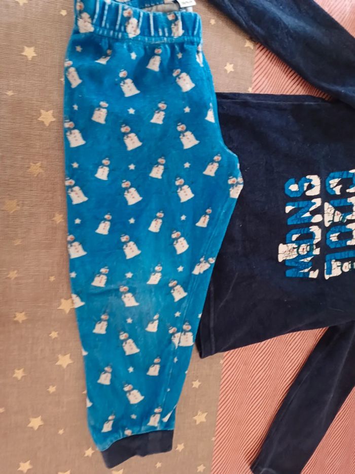 Pyjama velours 3ans LH - photo numéro 3