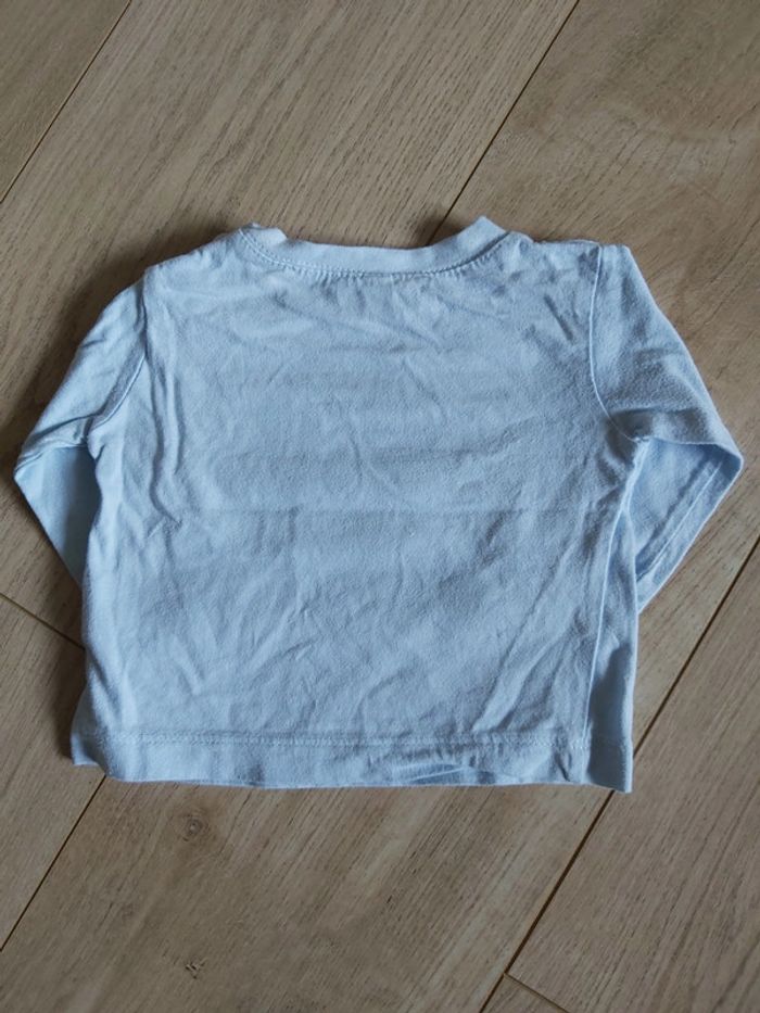 Tee-shirt ML garçon 6 mois (78) - photo numéro 4