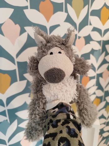 Peluche marionnette loup Egmont toys