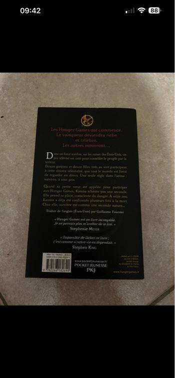 Livre Hunger Games