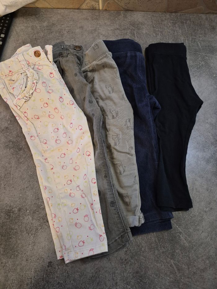 Lot pantalons