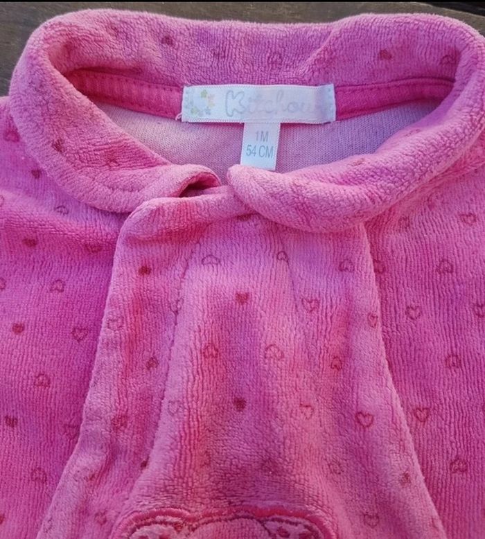 Lot Ensemble naissance Body Bonnet Chaussons 0/3m et Pyjama 1m - photo numéro 9